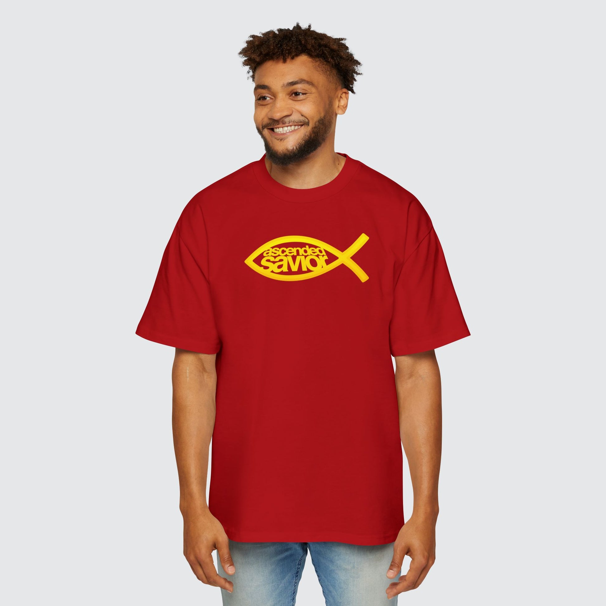 JESUS FISH GRAPHIC TEE