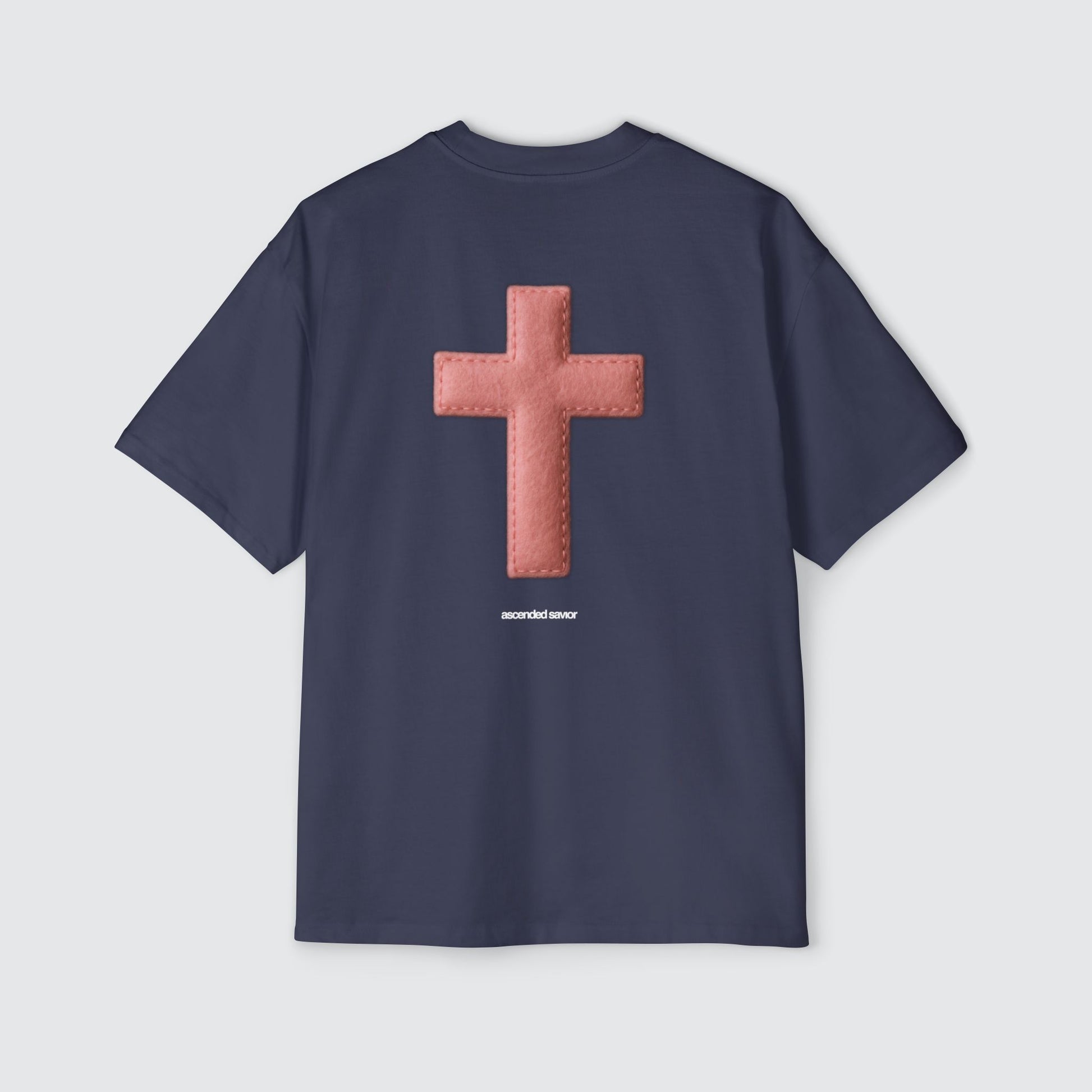 FELTED CROSS GRAPHIC TEE