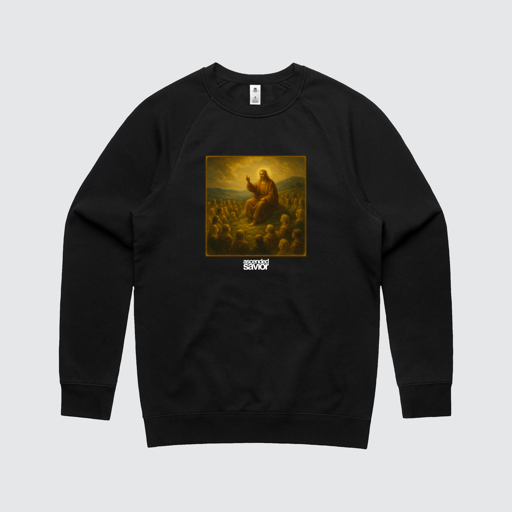 ON THE MOUNT CREW SWEATSHIRT