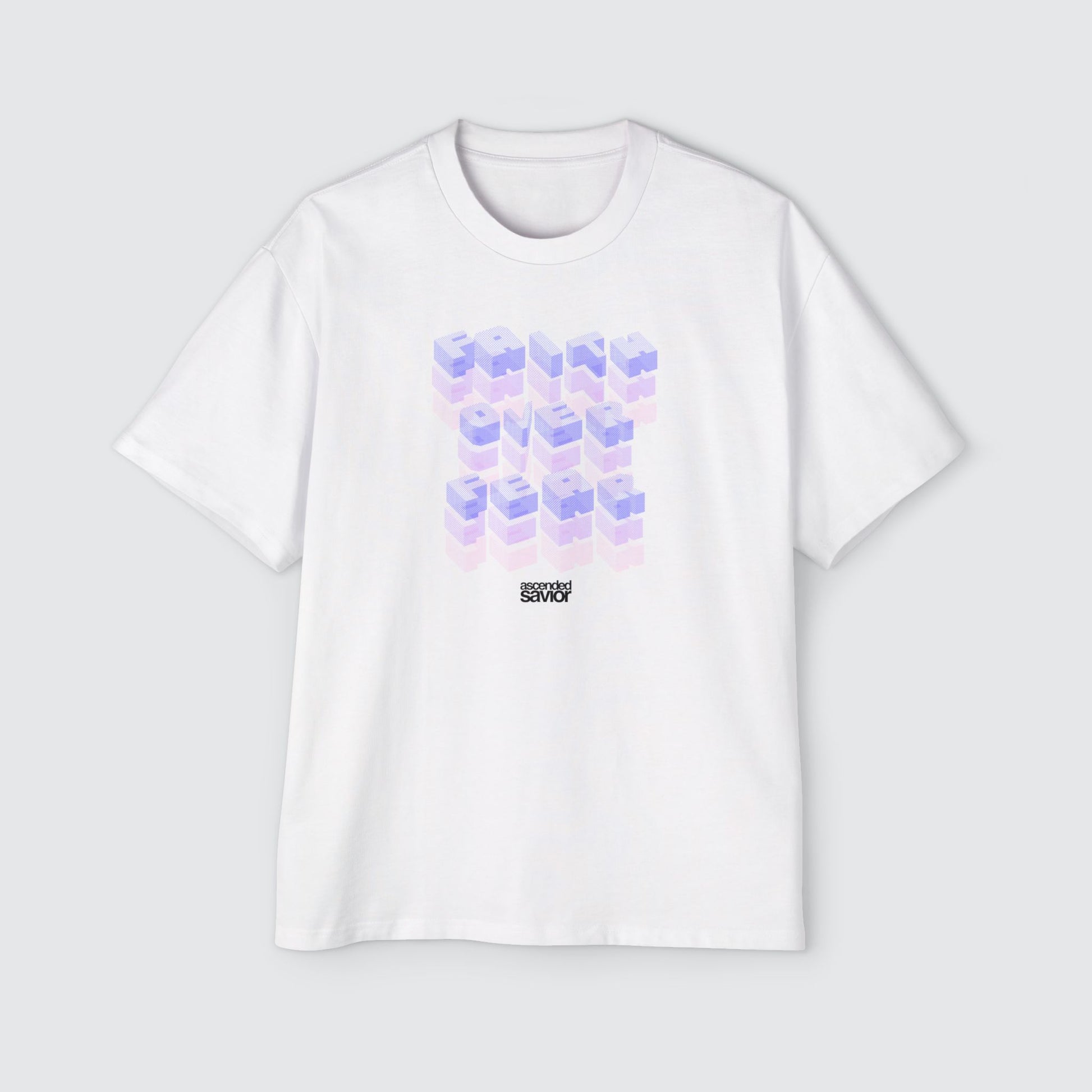 FAITH OVER FEAR GRAPHIC TEE