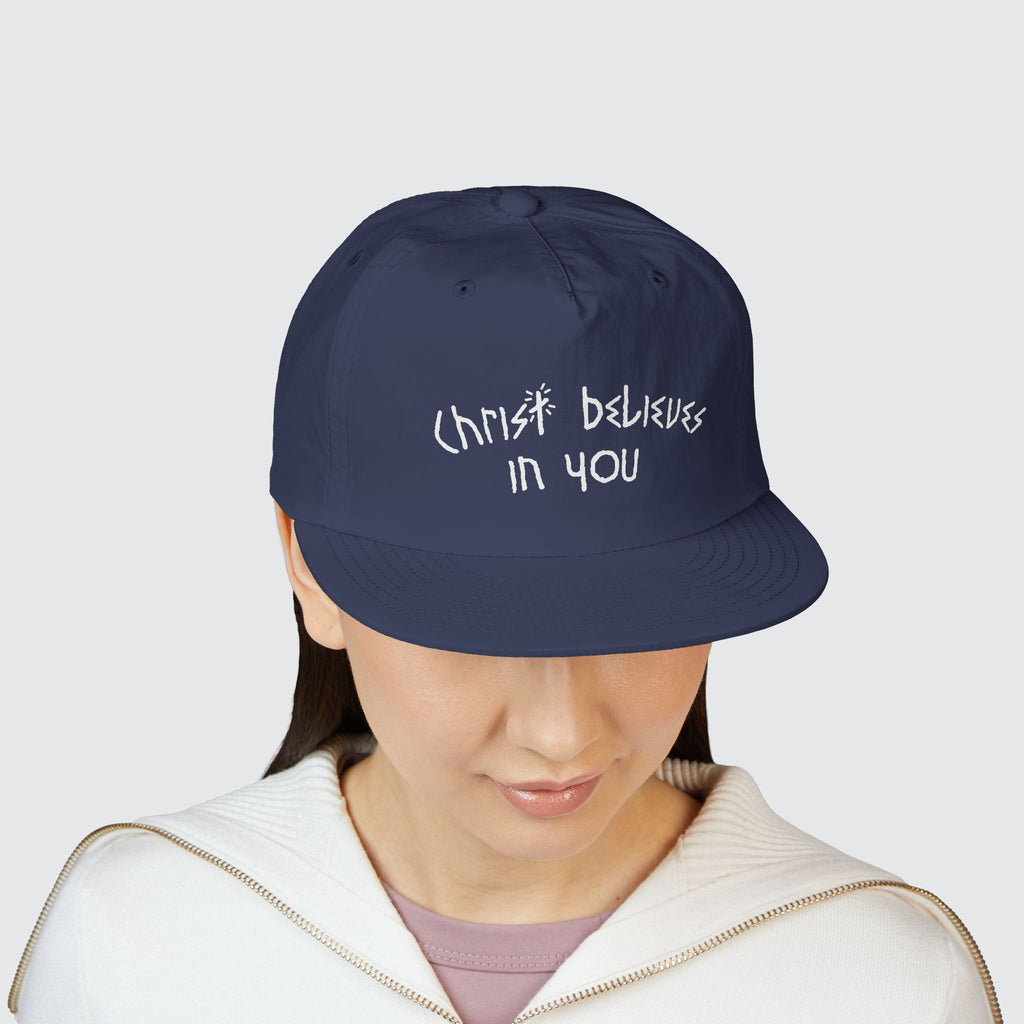 CHRIST BELIEVES SURF CAP