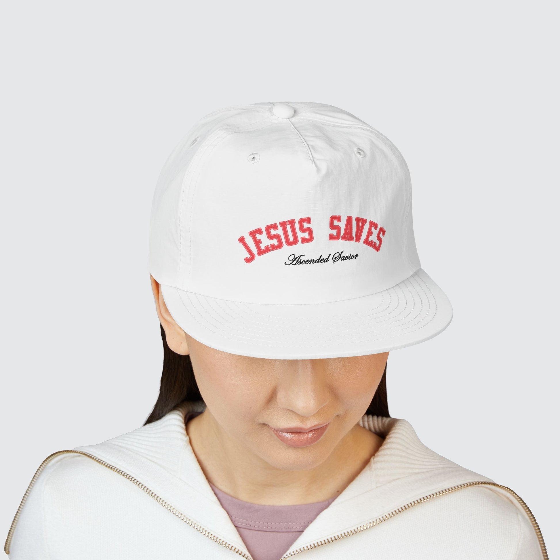 JESUS SAVES SURF CAP