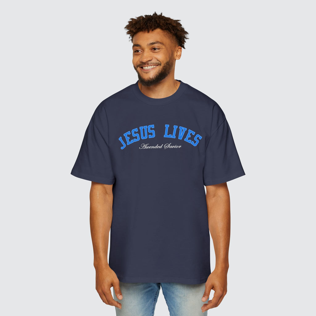 JESUS LIVES LETTERMAN TEE