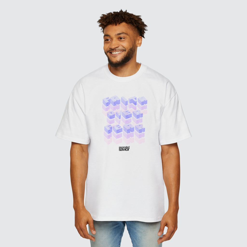 FAITH OVER FEAR GRAPHIC TEE